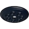 Ekena Millwork Spiral Ceiling Medallion (Fits Canopies up to 4"), 25 1/4"OD x 4"ID x 2"P, Midnight Dream CM25SPMDF - alternate 2